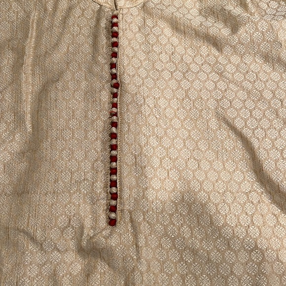 Indian sherwani kurta . Fits men small or 18/20 slim boys. Size says M 38 - Picture 3 of 5